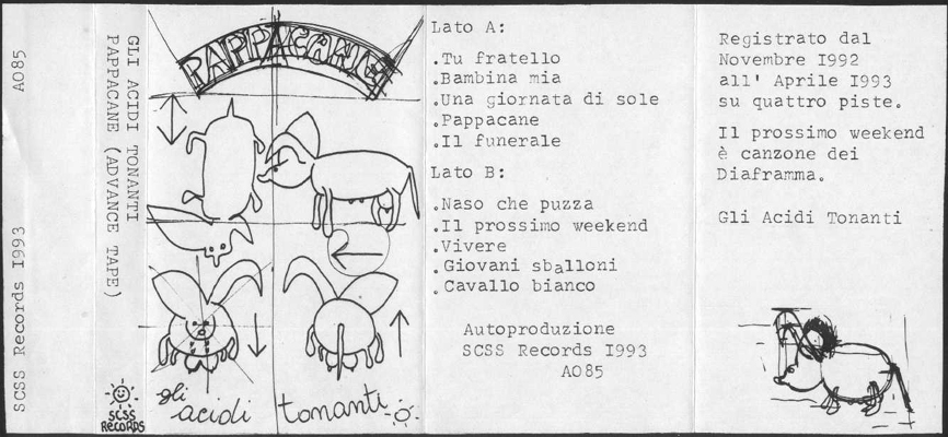 a085 gli acidi tonanti: pappacane advance tape 1993